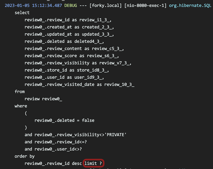 no-offset-query