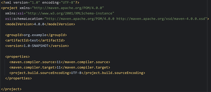 maven pom.xml